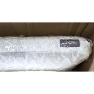 Tempur-Pedic TEMPUR-Cloud Pillow Standard Memory Foam Soft White 24in